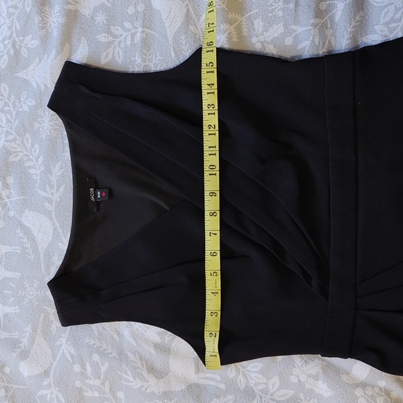 Little Black cocktail dress by Jacob size M EUC - Picture 11 of 12